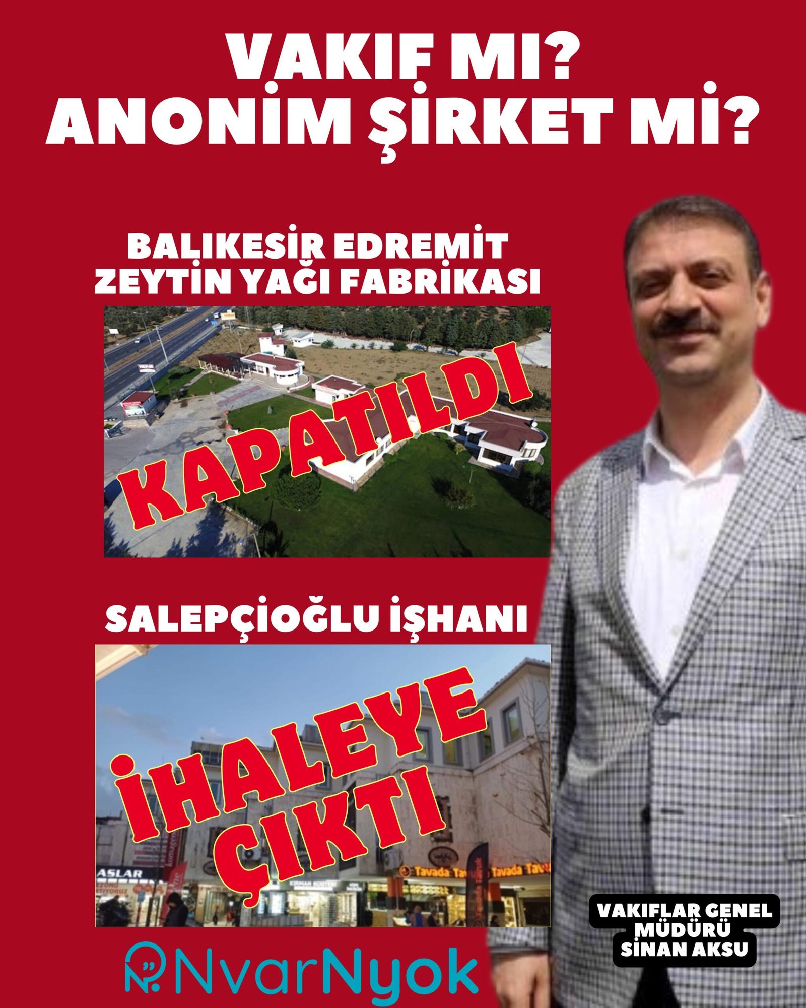 VAKIFLAR ANONİM ŞİRKET Mİ OLDU?